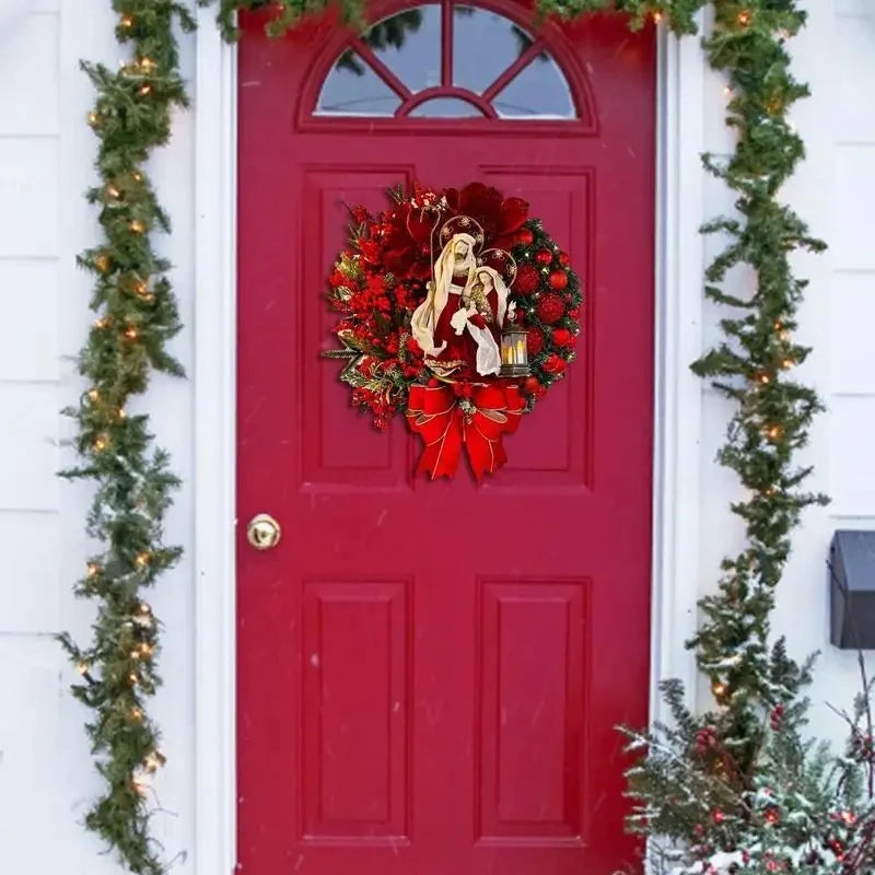 Guirlandas De Natal Luxo Santuário De Fé